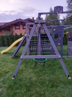 Детская площадка Савушка КУБ-5 (Серый)