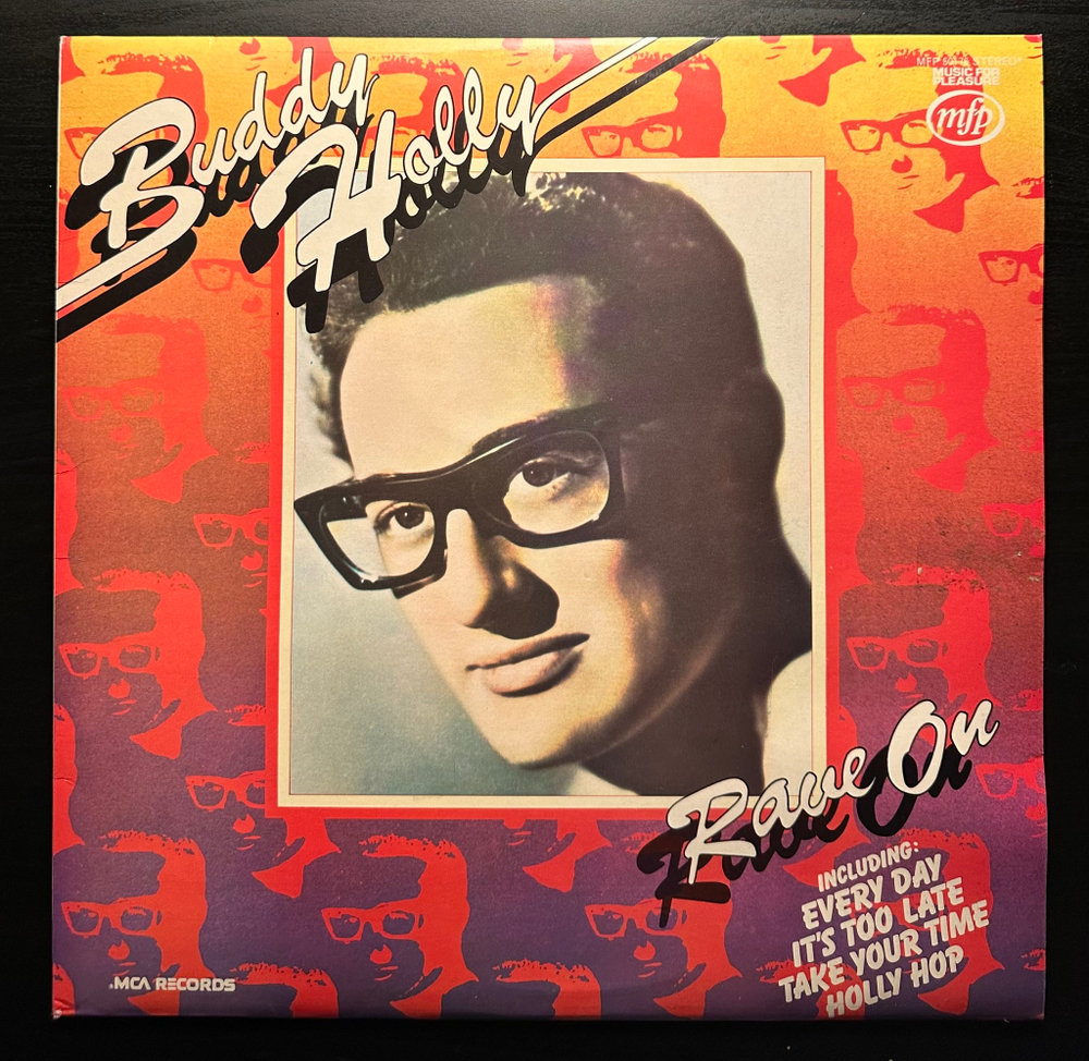 Buddy Holly - Rave On (Англия 1975г.)