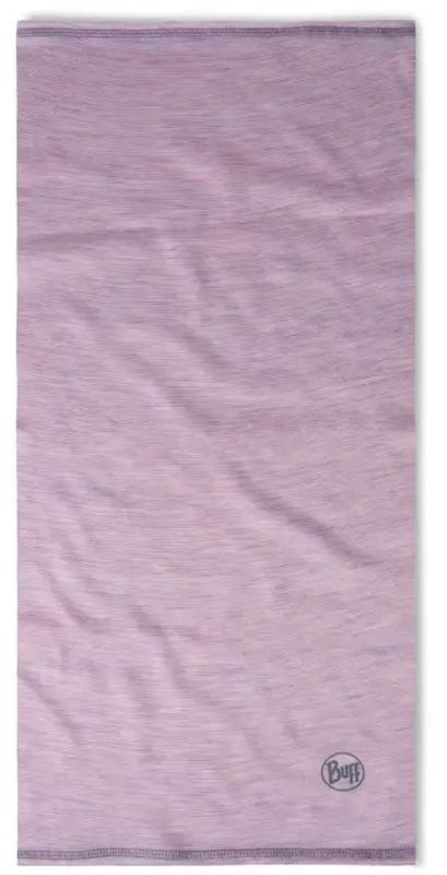 Тонкий шерстяной шарф-труба Buff Merino Lightweight Lilac Sand Фото 3