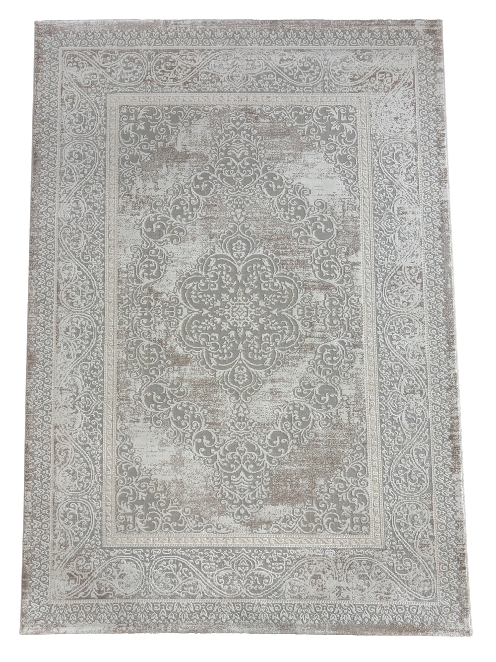 Ковер ZEFIR A5393A/SF5 IVORI/L.BEIGE Прямоугольник