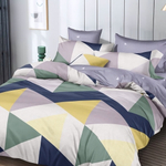 Постельное белье Евро поплин Орхидея F-50006