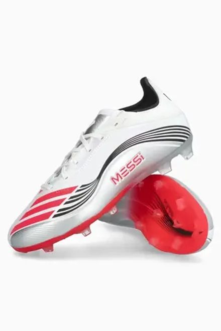 Бутсы adidas F50 Elite Messi FG Junior - серебряный