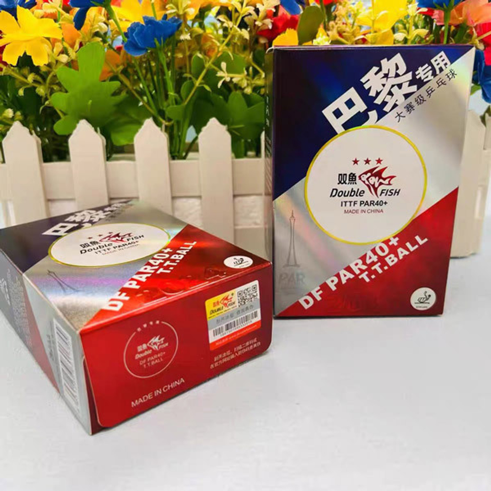 Double Fish 3*** PARIS 40+ ITTF (12 мячей)