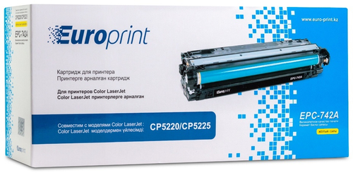 Картриджи Europrint EPC-CE742A желтый (yellow)