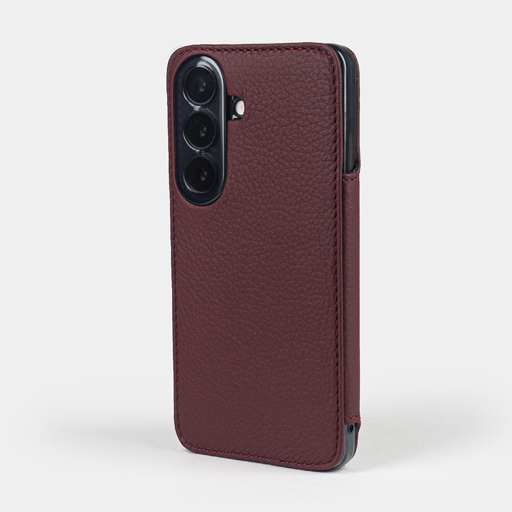 Чехол для Samsung Galaxy S26 Benoit Теленок Бордовый