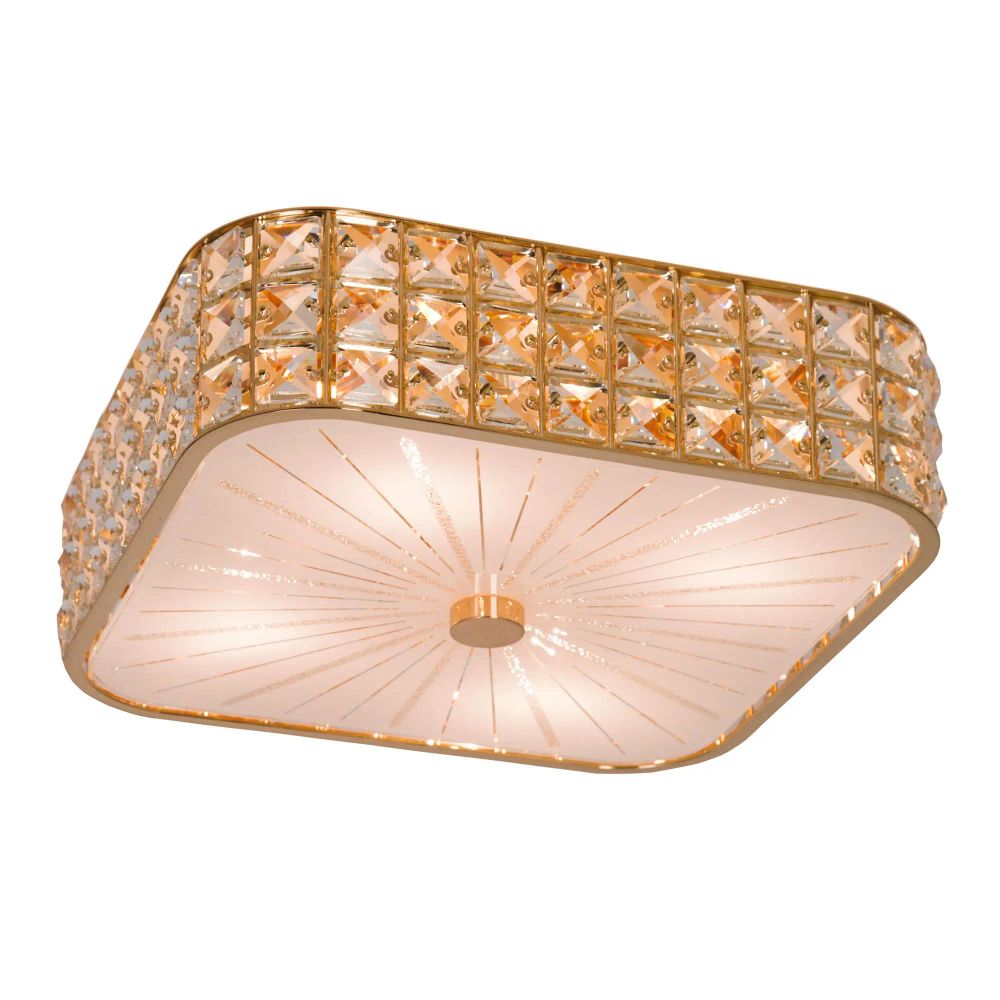 Citilux Портал CL324242 Люстра хрустальная Золото