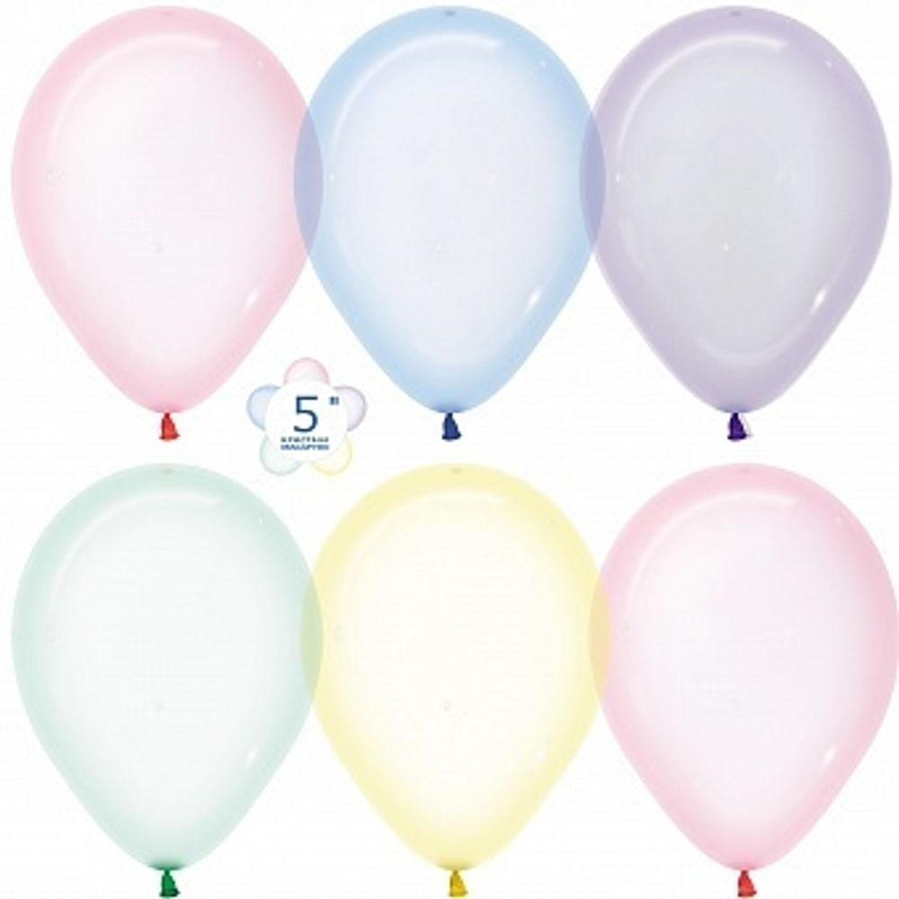 S 5'' Макарунс Хрустальное ассорти кристалл