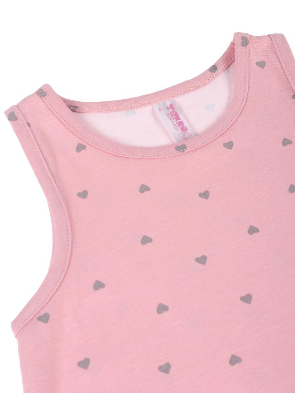 Ночная сорочка р. 98 св.розовый, сердечки M1090KLR-3/6 (Такро)