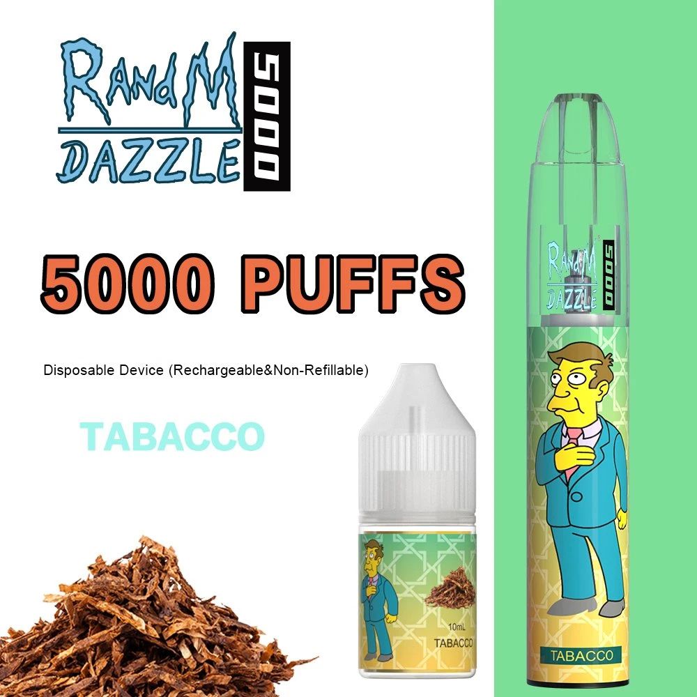 RandM Dazzle 5000 - Tobacco (5% nic)