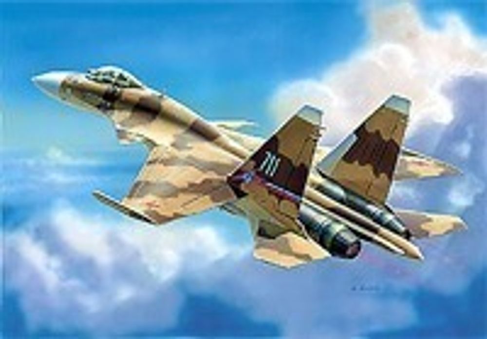 Купить Модель сборная самолет Су-37
