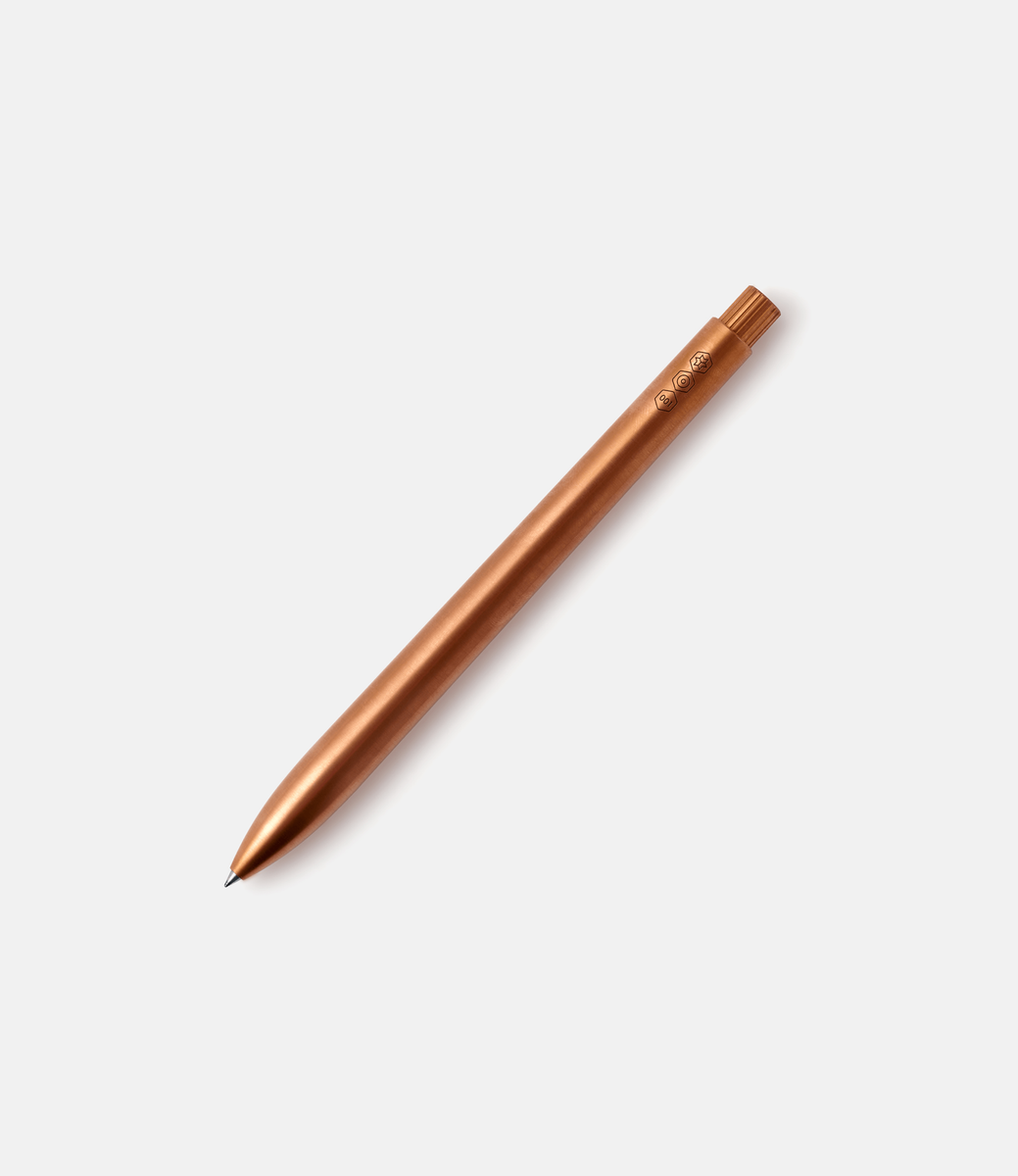 Ajoto The Pen Stainless Steel Bronzed — ручка из стали