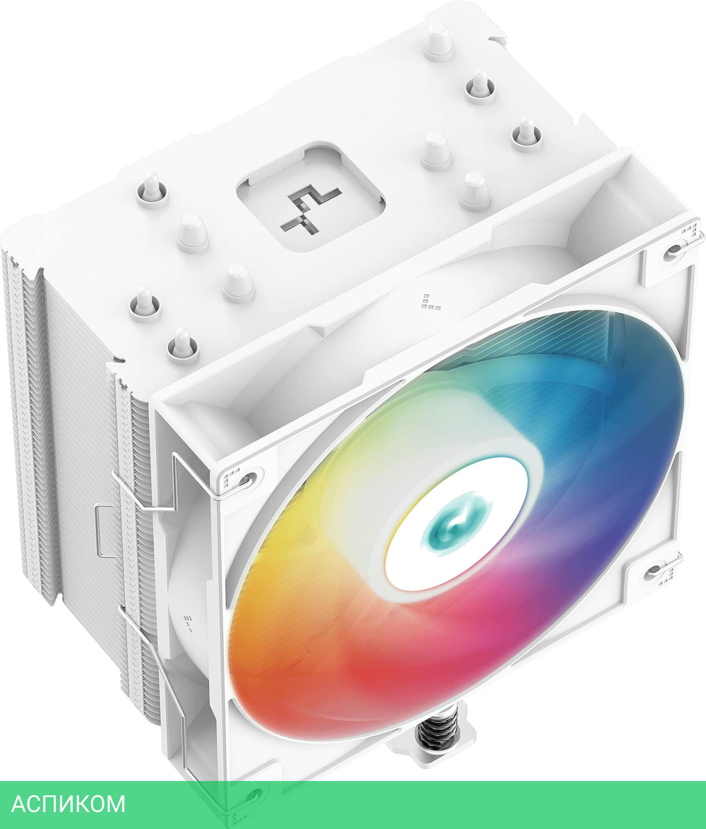 Кулер для процессора DeepCool AG500 WH ARGB 240W белый (R-AG500-WHANMN-G)