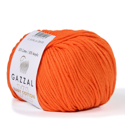 Пряжа Baby Cotton XL 50 г,105м,50%хлопок, 50%акрил (цена за 1 шт)