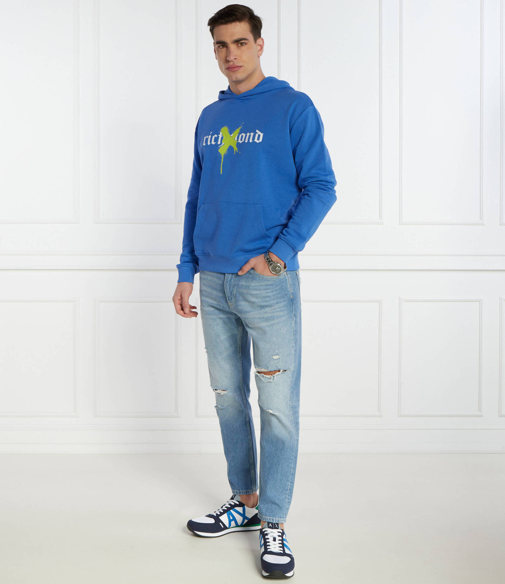 Худи Richmond X - голубой(UMP24107FE)