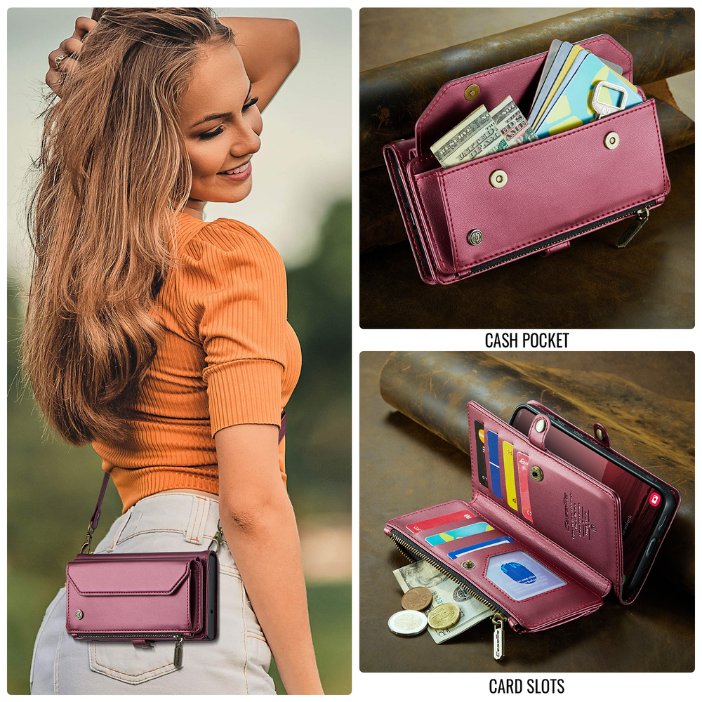 Чехол-кошелек CaseMe Wallet Bag Samsung Galaxy S25+