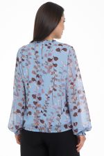 Блуза Волшебный шифон (небесный) Diolche
