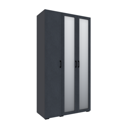 Шкаф с 3 ящиками внутри с зеркалом Бруклин 120Ш