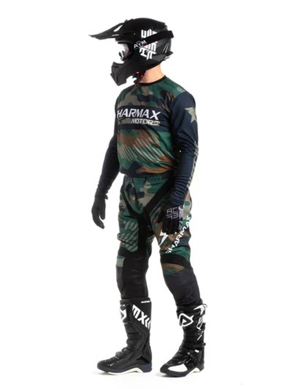 Мотоштаны Sharmax Military Green