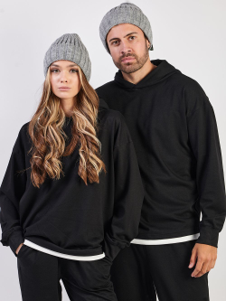 Женская зимняя шапка с отворотом Prival Classic-1, серая