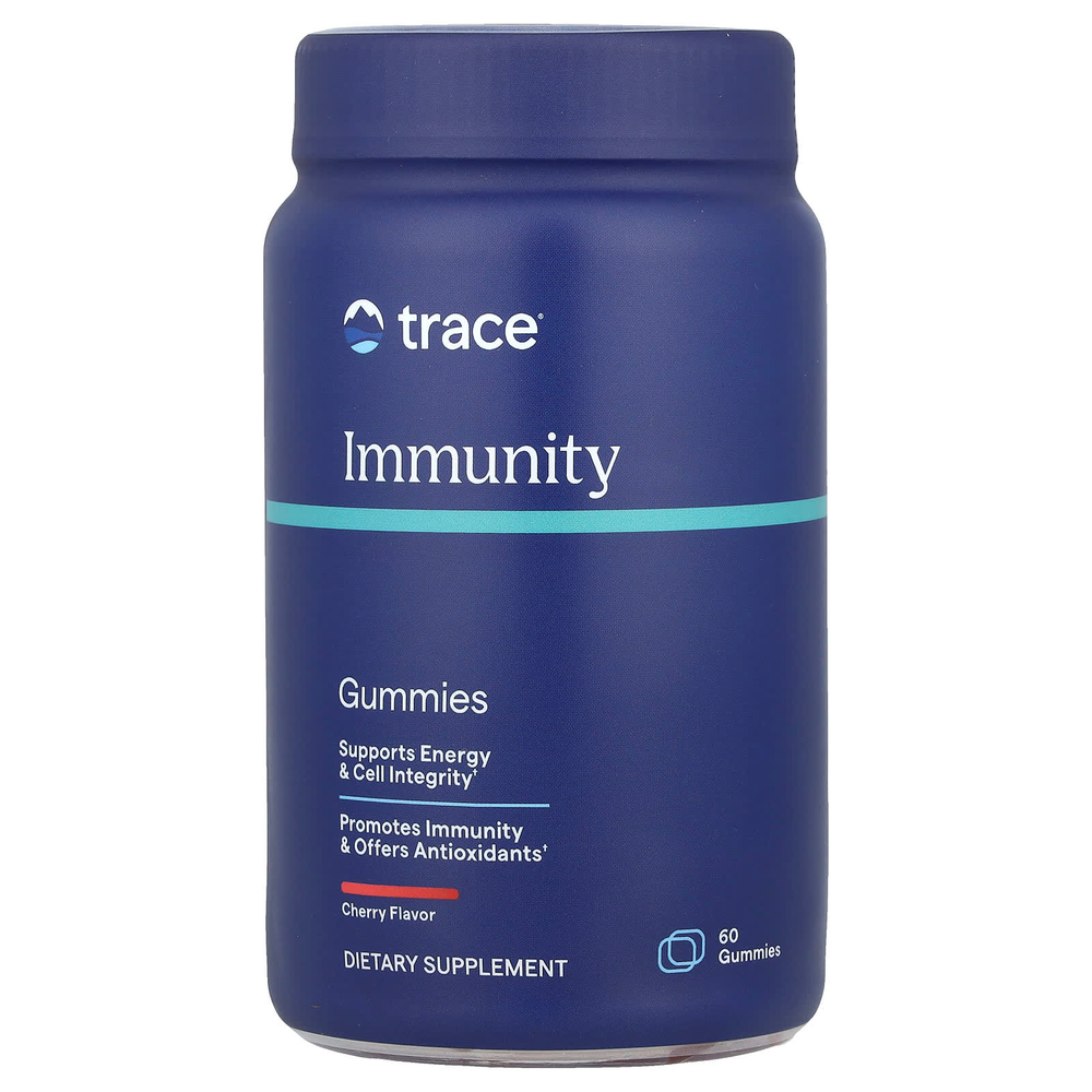 Trace, Жевательные конфеты Complete Immunity, вишня, 60 жевательных конфет