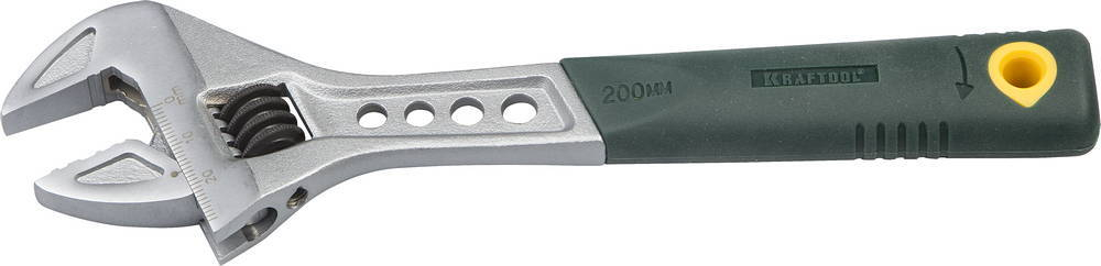 Ключ разводной MAGNUM, 200 / 30 мм, KRAFTOOL