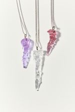 Подвеска Сосулька, стекло