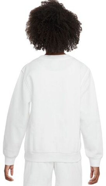 Кофта для девочки теннисная  Nike Kids Sportswear Club Fleece Hoodie - белый
