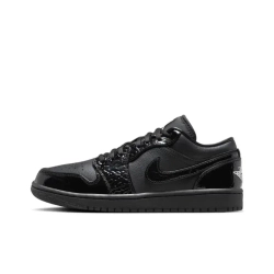 Женские кроссовки Air Jordan 1 Low SE 'Black Patent' HJ7743-010