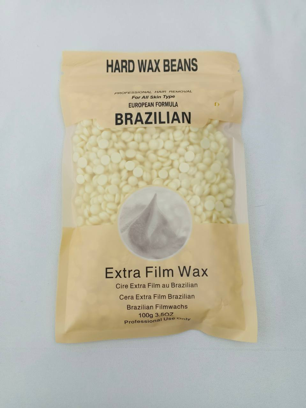 WAX Воск полимерный в гранулах  для дипиляции 100г BRAZILIAN 100gBR
