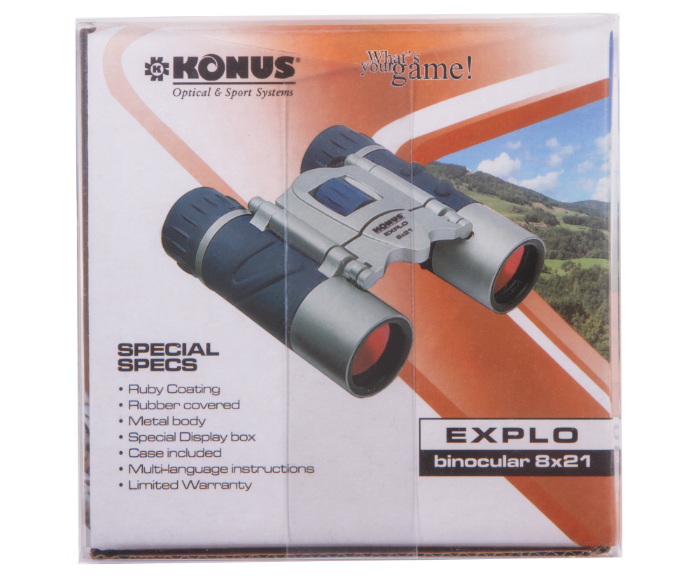 Бинокль Konus Explo 8x21
