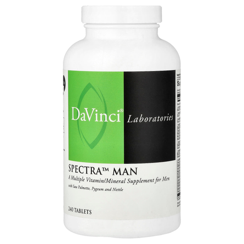 DaVinci Laboratories, Spectra Man, комплекс витаминов и минералов для мужчин, 240 таблеток