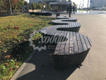 Модульная скамейка «Экополис Комби»