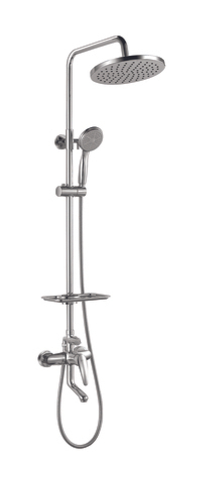 Смеситель Lemark Linara LM0462C для ванны и душа с регулируемой высотой штанги