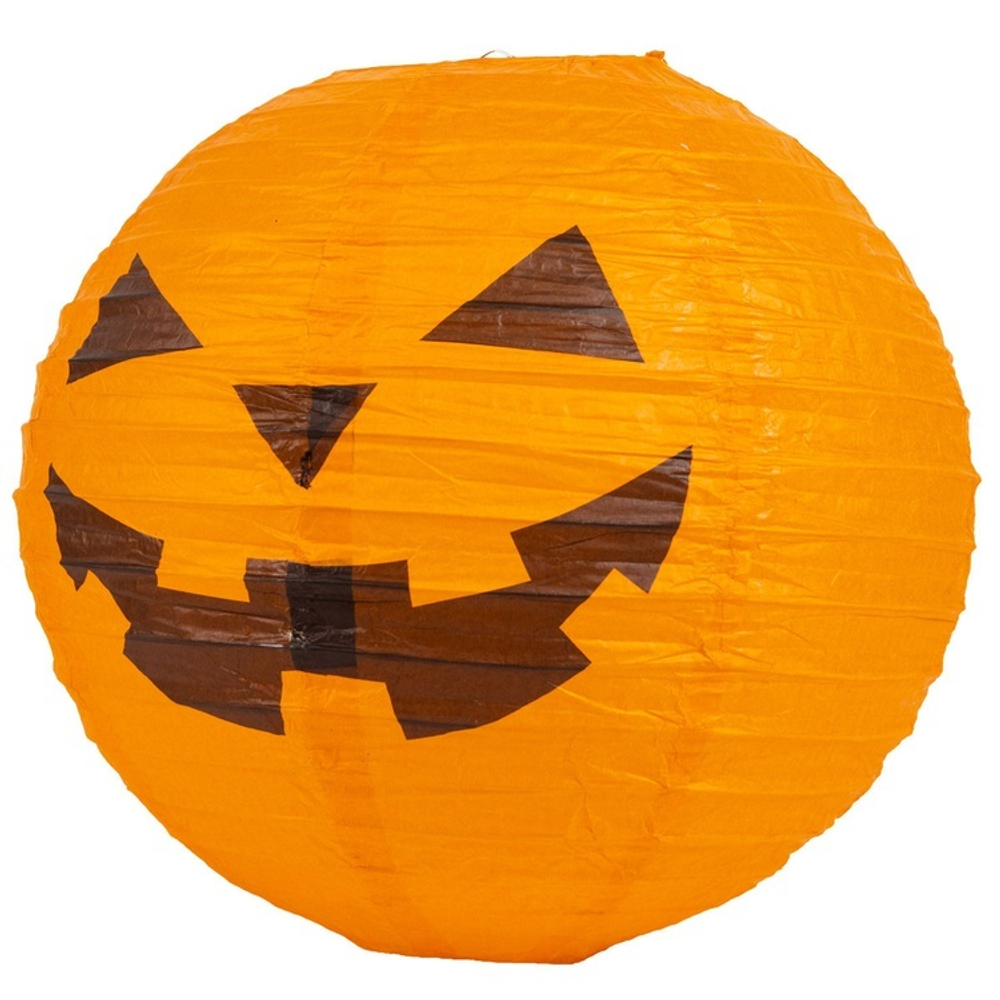 Игрушка "Подвесной фонарик оранжевая тыква" 1 шт