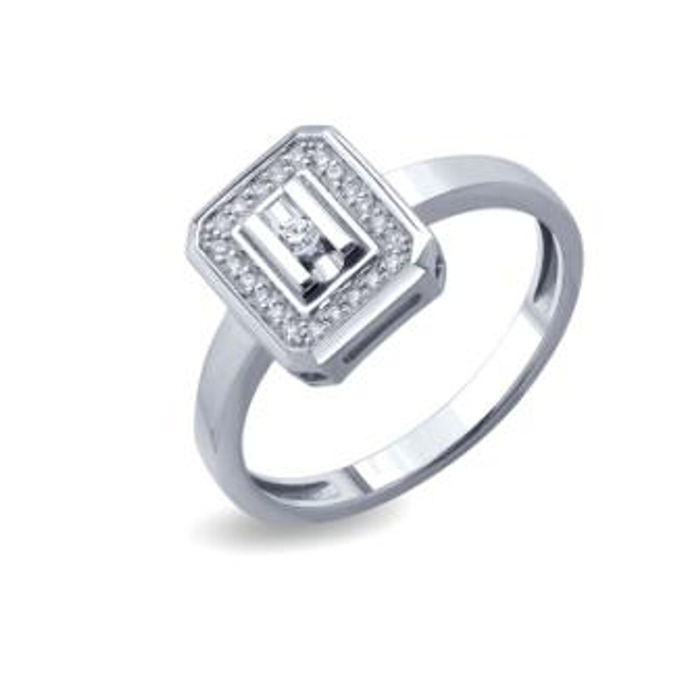 Кольцо из золота с бриллиантами