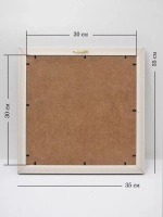 Картина на стену интерьерная на холсте 35*35 см