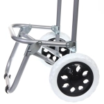 Тележка хозяйственная с сумкой (92*27*33см, колеса 16см,грузоподъемность до 30 кг.) грибы DC308