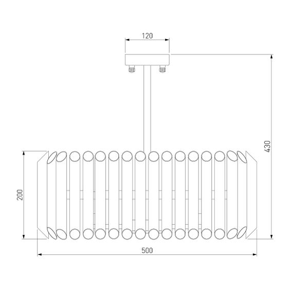 Потолочная люстра Bogates Castellie 461/5