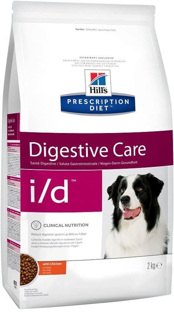 Сухой диетический корм Hill's PD i/d Digestive Care для собак при расстройствах пищеварения 2кг Сухой диетический корм Hill's PD i/d Digestive Care для собак при расстройствах пищеварения 2кг