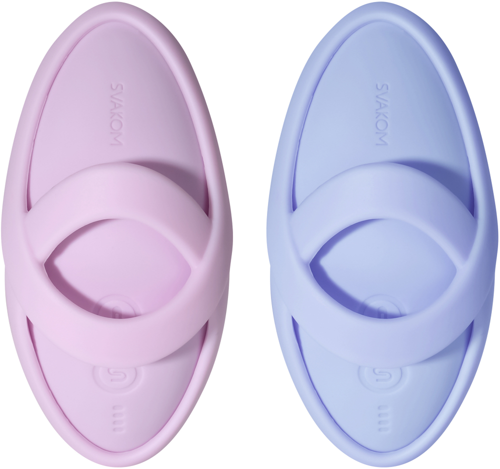 Svakom Echo 2 - Вибромассажёр на пальцы с функцией нагрева