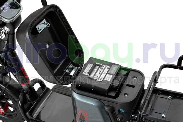 Электроскутер GT U3 1000W (60V/30Ah) железофосфат - Серый фото №12