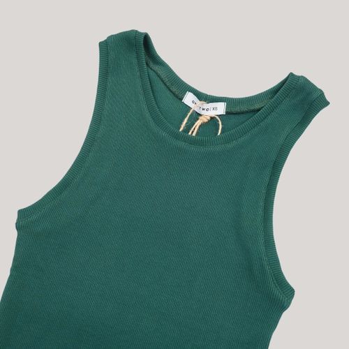 Майка One Two Tank Top Ponderosa Pine зеленая