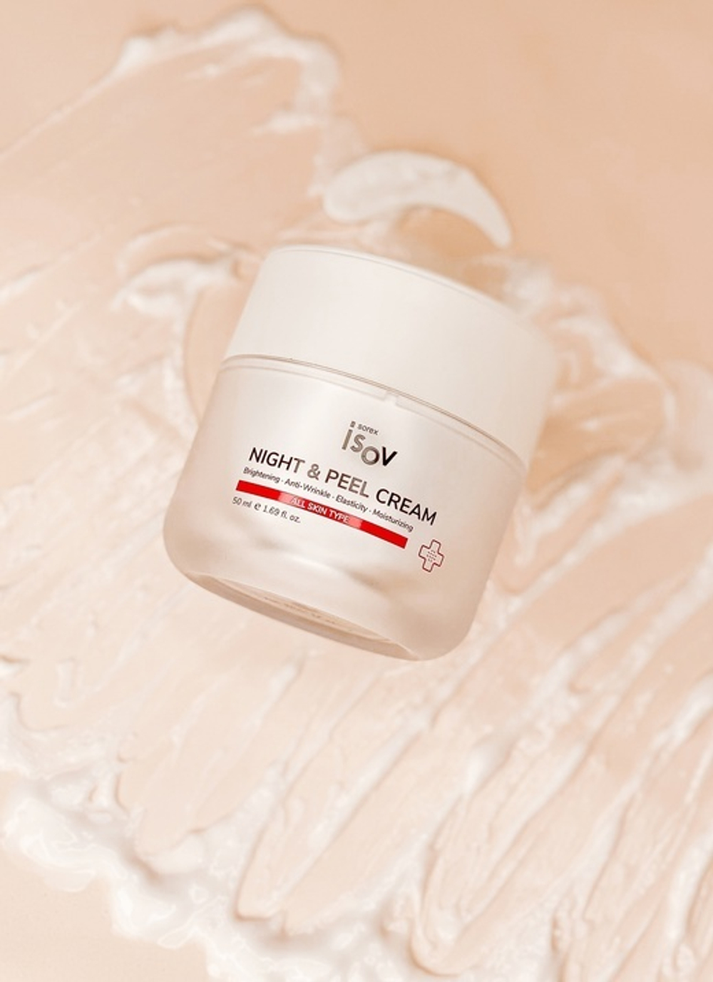 Ночной капсульный пилинг-крем | Isov Night & Peel Cream, 50 мл