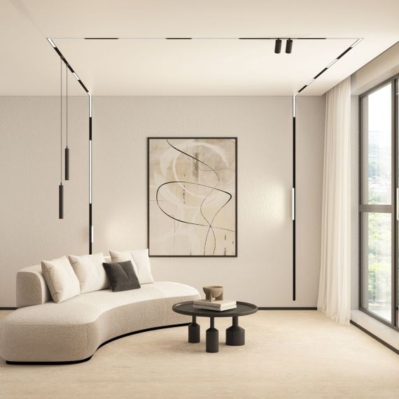 Трековый светодиодный светильник Denkirs Smart Linear DK8014-BK