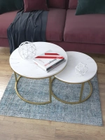 Комплект журнальных столов Акцент - ЗСБ - МДФ в ПВХ