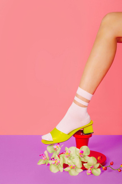 528 Skarpetki Cami Bianco Gabriella