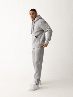 Костюм мужской спортивный теплый. Грей