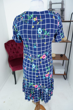 Платье ANNA Style яркое из вискозы 44 размер