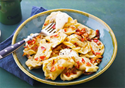 Вареники с капустой и мясом 0,5 кг (полуфабрикат)