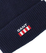 хлопковая шапка Gant - темно-синий(9900065)